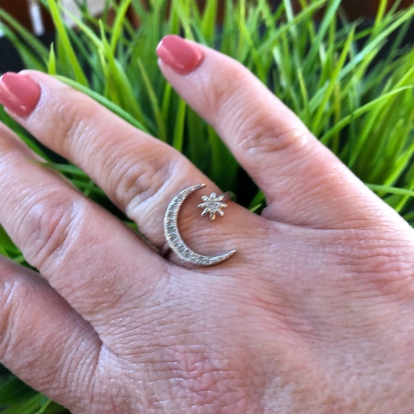 Star &Moon Ring - Picture 4 of 5